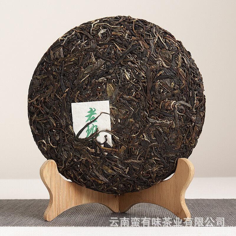 357г Юньнаньский чай Пуэр Старый Баньчжанский тортовый чай (зеленый) Юньнаньский седьмой — фото 4