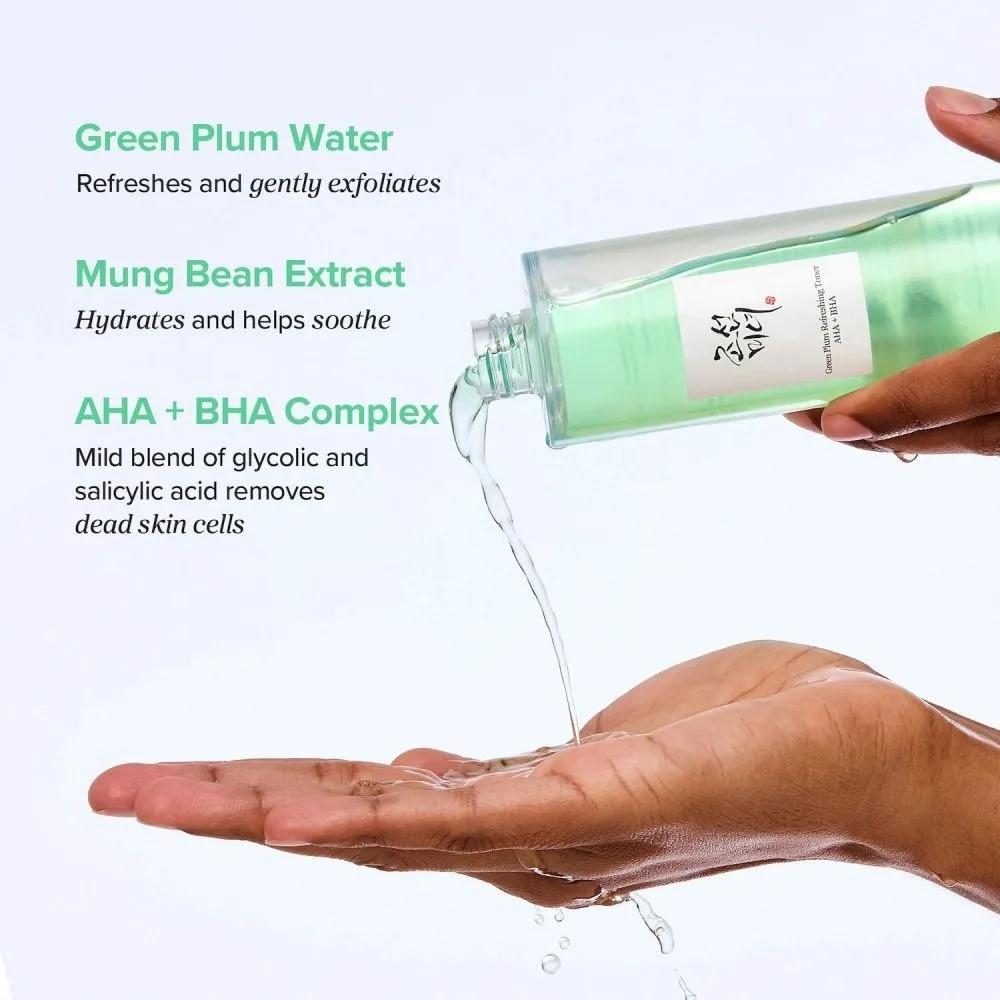 Green Plum Refreshing Toner 150 mL Gentle Exfoliation