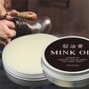 Leather Cleaner Cream - Natural Leather Recoloring Balm With Oil | Restoring And Refurbishing Conditioning Cream For Bags, Leather Furniture, Shoes