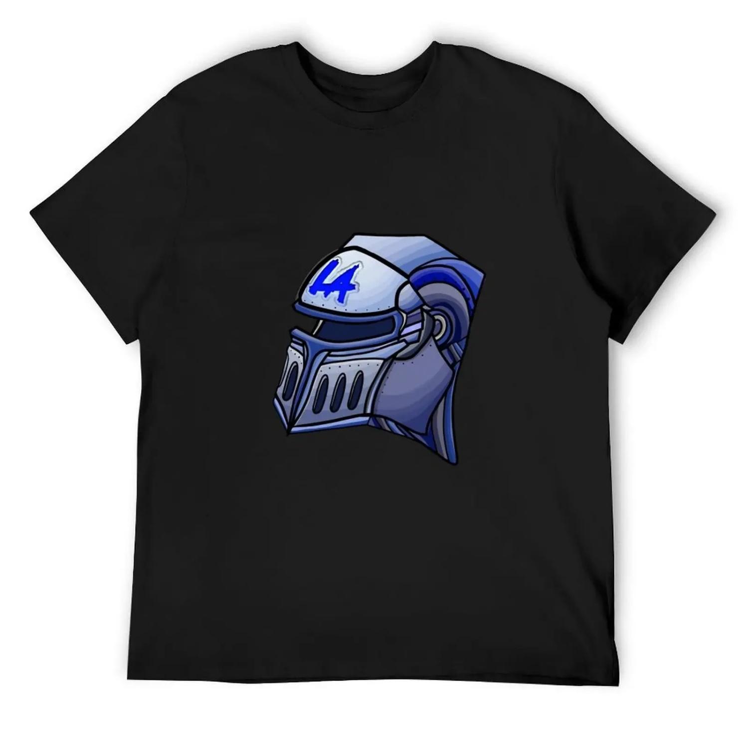 

Los Angeles Wrestler Knight Helmet T-Shirt vintage clothes man t shirt graphics shirts graphic tee luxury clothes men XXXXXL чорний