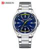 CURREN Classic Business Casual Quartz Watch for Men Stainless Teel Sport Waterproof Male Watches Clock
