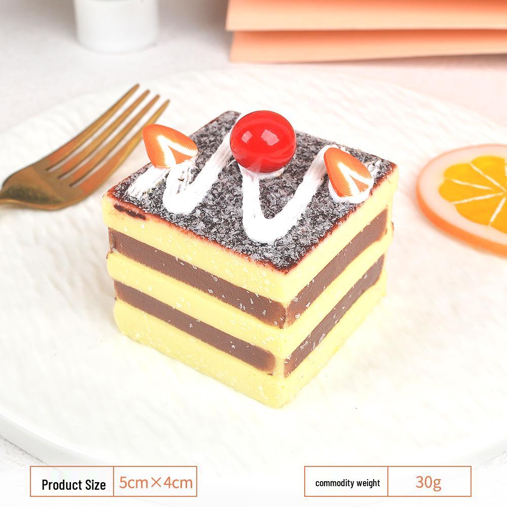 Simulated PU Cake Model: Wedding/Birthday Display Prop & Pretend Play Toy