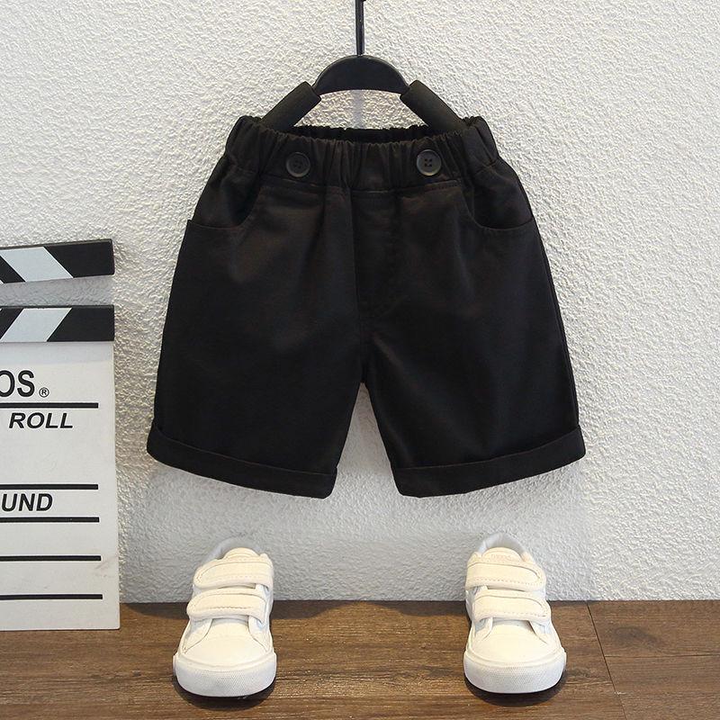 

Комплект для малыша: рубашка с коротким рукавом и шорты с подтяжками - Летний джентльменский наряд для годовалого малыша на день рождения 80 cm