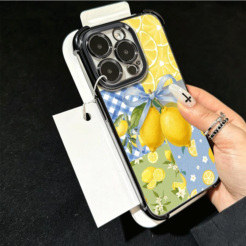 Summer Fruits Lemon Soft Phone Case For Xiaomi Poco X7 X8 Pro Max X6 X5 X3 F8 Ultra F7 M8 M7 M5S Redmi 15C 15A 15 14C 13C 12C 13