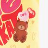 Afternoon Tea Living Tote Bag JJ46, Kitkat Heartful Bear, Yellow