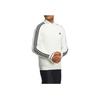 Adidas Logo Print Stand Collar Long Sleeve T-Shirt Men Tops White HG8265