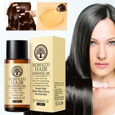 17ml Repairing Damage Dry Hair Moisturizing Nourishing Pure Argan Oil Hair Care Essential Oil For Strong Hair