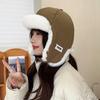 Thickened Ear Protective Hat Windproof Women Hat Retro Winter Pilot Hat  Ladies