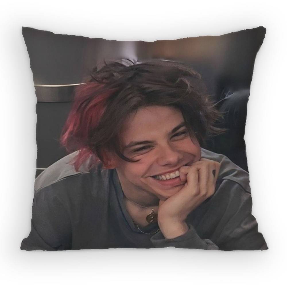 YYungbluds Singer YBB Pillow Case Sofa Living Room for Bedroom car Headboard Backrest Cushion Square Cushion Nap Time