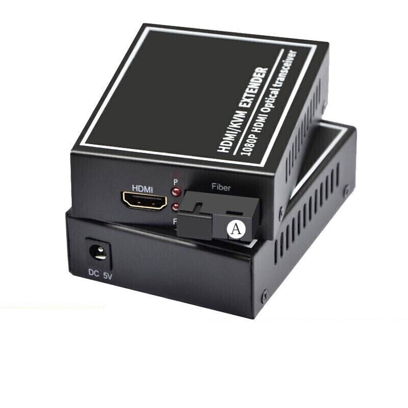 Xunhuo 1080P HDMI Fiber Optic Extender