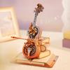 ROBOTIME ROKR Symphonie der Wunderschönen Träume Mechanische Spieluhr 3D Holzpuzzle AMK63M