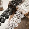 3 Yards Inelastic Europe Crown Lace Trim Pattern Embroidery Lace Sewing Craft For DIY, Clothes Decoration Sewing Accesssories,