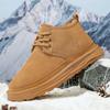 FashionWinter Warm Snow Boots Minimalist Barefoot Trainers Waterproof Barefoot Shoes Casual Ankle Boots Closure Trail Running Shoes
