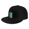 Fashion Asteroid City Flat Brim Sun Hat  Girlish Style Hats For Unisex