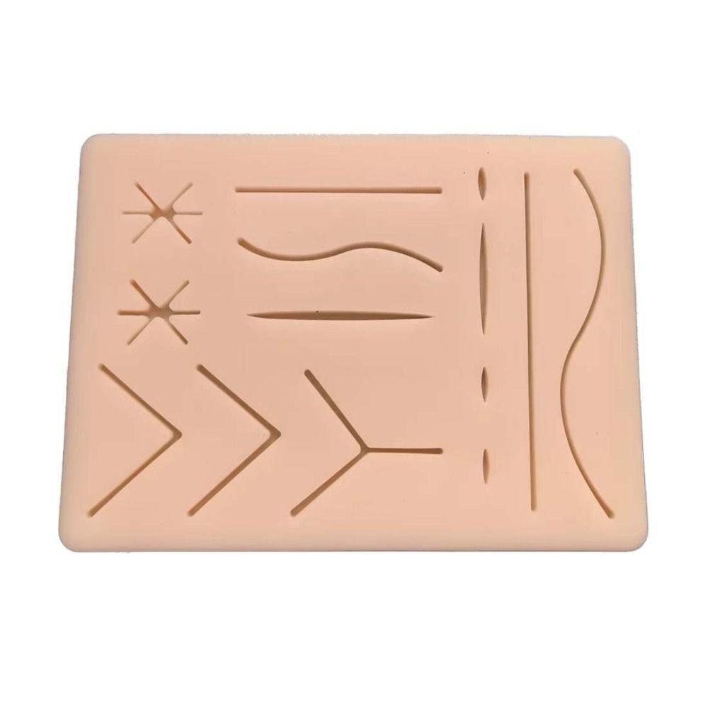 Silicone Suture Practice Training Kit Suturing Practice Operate Suture Teaching Equipment  Students
