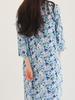 Montis Sun Pocket Long Shirt Dress Blue