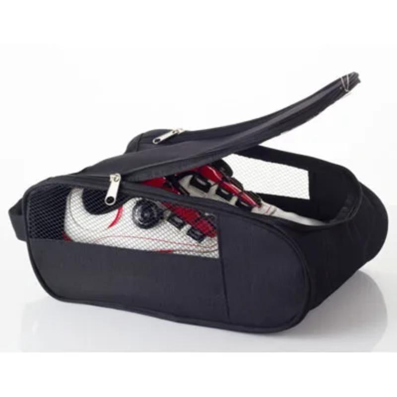 1Pcs Golf Shoes Bag Portable Zipped Sports Bag Shoe Case Breathable Golf Shoe Bag - Zippered Shoe Carrier Bags Case Pocket Pouch