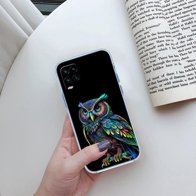 

RP13 Cartoon Art Owl Transparent Case for LG K22 K30 K40 K40S K41 K42 K50 K50S K51 K51S K52 K61 K62 K71 K92 Q60 Q61 V40 V50 V60 LG Q61