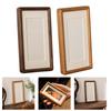 Solid Construction Wood Photo Frame Hand-finished Edges