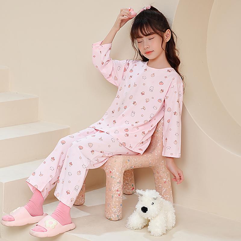 Children's Pajama Home Suit Set
