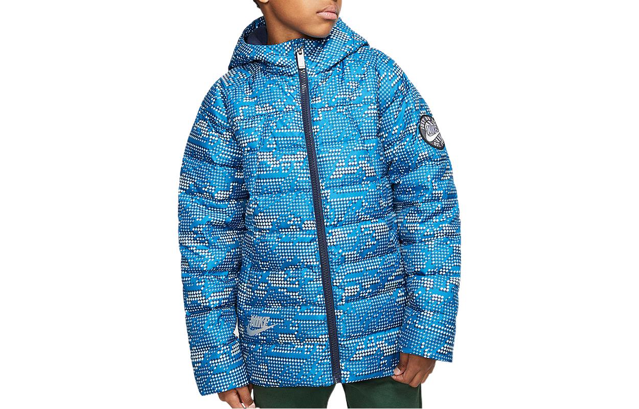 Nike Kids Down Jackets Hooded Moderate HA5143-495 S
