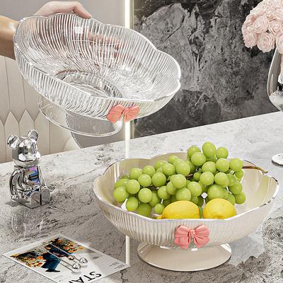 Nuovo Con Alto Valore Estetico Lusso Leggero Tavolino da Salotto per la Casa Piatto per Caramelle Piatto di Posizionamento Snack di Alta Gamma Ornamento