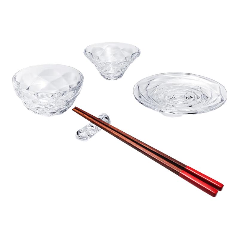 Baccarat Swing Collection Asian Dinnerware Set