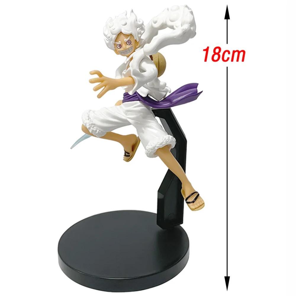 Anime ONE PIECE Figur Spielzeug 18cm Nika Monkey D Luffy Actionfiguren Puppen PVC Modell Sammlerstück Statue Spielzeug Geschenk Auf Lager