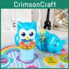 Owl Stamp Kids Educational Toy With Stickers And Coloring Book For Early Learning