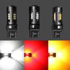 2pcs 1200Lm T20 7443 LED Bulbs 7440 W21/5W LED Car Lights Turn Signal Brake Light Parking Light Auto Fog Lamps Red Amber