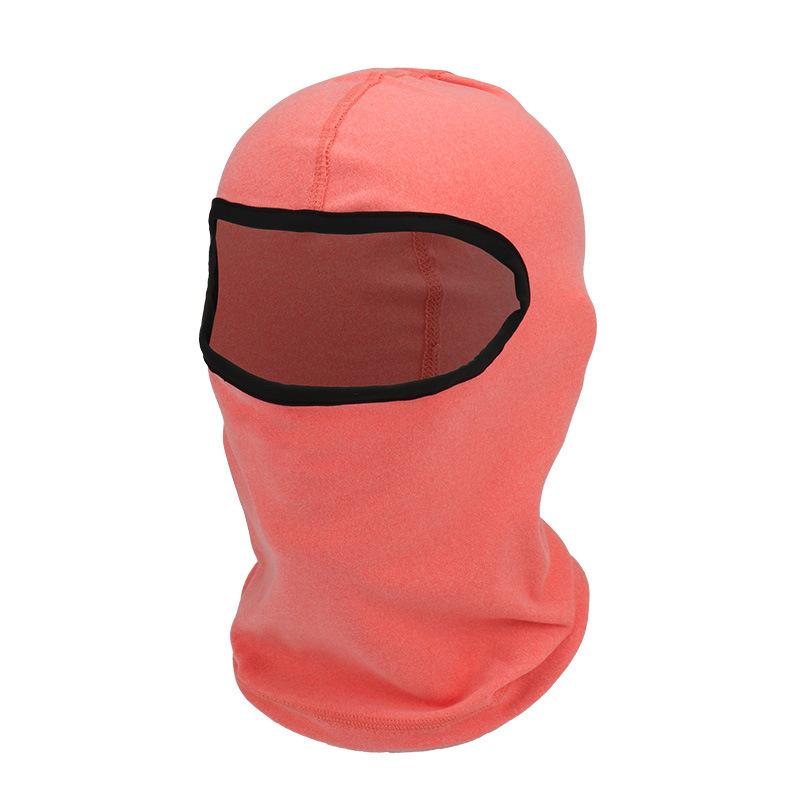 Autumn and Winter Cold-proof Outdoor Warm Comfortable Elastic Windproof Cold-proof Face Mask Ski Riding Hood Hat