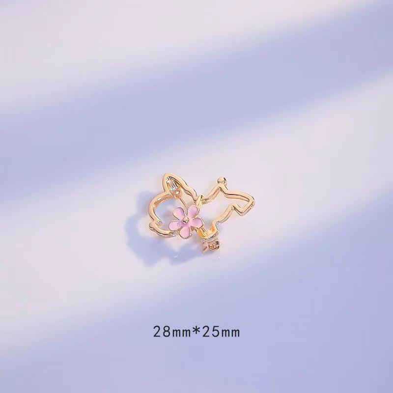 Fox brooch Hollow cartoon brooch Women s summer coat pin Japanese fashion brooch jewelry exquisite pin