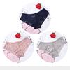Sexy Slips für Frauen Spitze Atmungsaktiv Weibliche Unterwäsche Slip Transparent Brief Mädchen Unterhosen Set M-XXL 3 Stück/Los