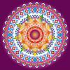 Full Round Drill Diamond Painting &quot;Religious Mandala&quot; DIY Picture of Rhinestone 5D Diamond Embroidery Cross Stitch Decor