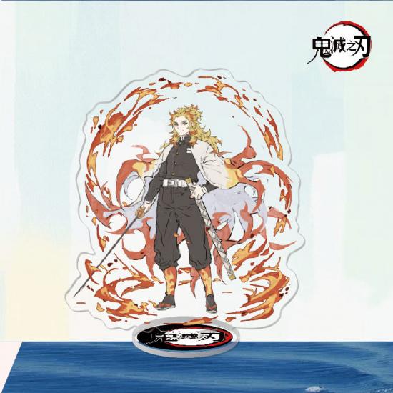 Anime Peripheral Kimetsu No Yaiba Tanjirou Nezuko Yi Zhi Fu Butterfly Endure Acrylic Standing Sign Decorative Ornaments