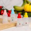 Japanese Style 4-8 PCS Mini Ketchup Bottle Mini Condiment Dispenser Honey Mustard Squeeze Sauce Container for Office BBQ Salad
