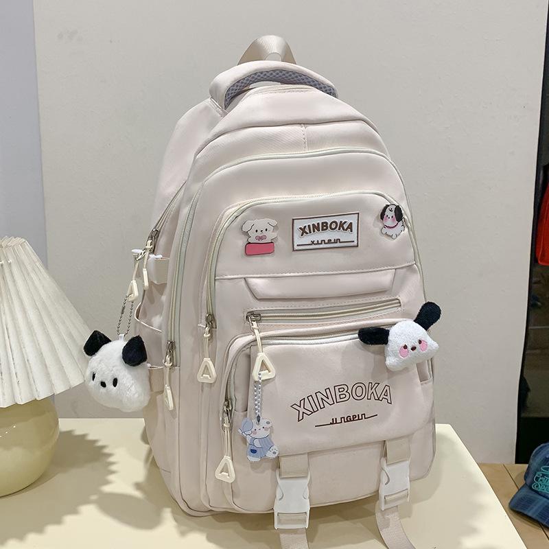 Schoolbags for Children Elementary School Students for Girls Junior High School Students Letter Backpack