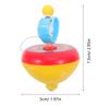 TOYANDONA Spinning Traditional Plastic Pull-String Tops, 3-Piece Set, Hand-Cranked Tops, Toys, Tops, Play,