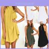 Elegante Abito Estivo da Donna per le Vacanze, Irregolare, Senza Maniche, da Spiaggia e da Festa, per uno Stile e un Comfort Senza Sforzo