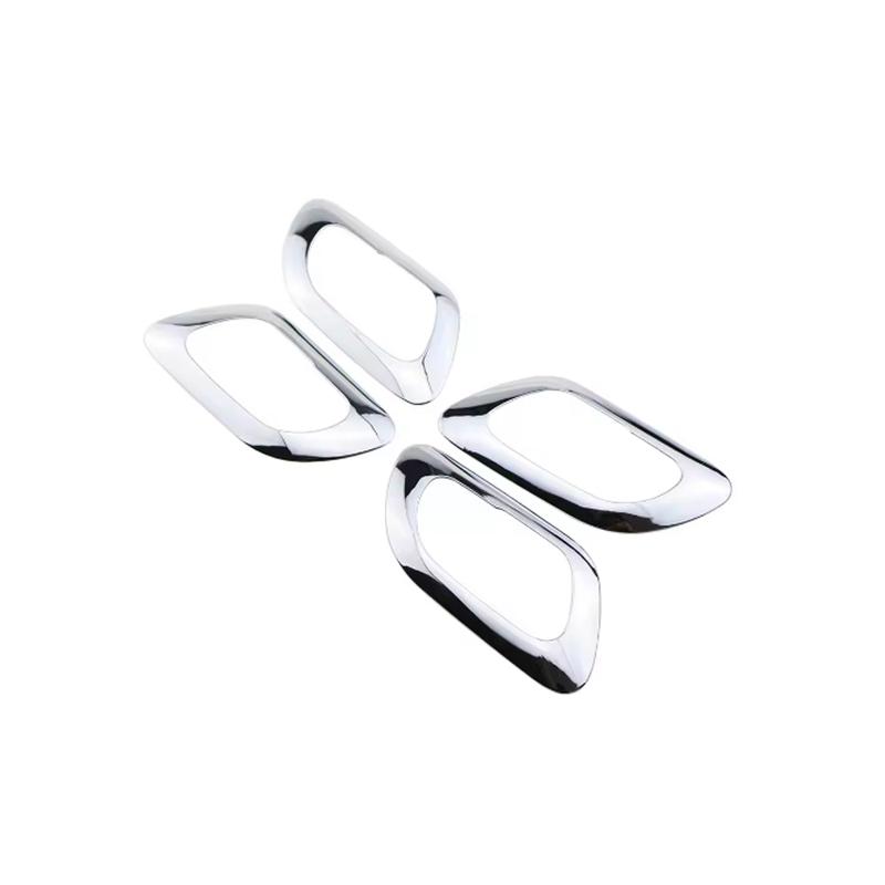 ABS Car Door Handle Holder Window Lift Switch Button Cover Trim For Peugeot 3008 2011- 2015 Car Accessories