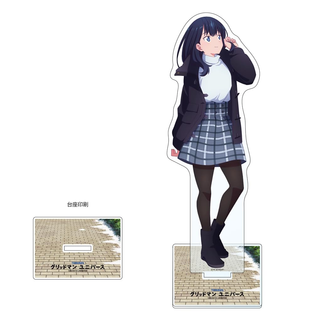 

Gridman Universe Оригинальная большая акриловая подставка Высота Толщина 5 мм Ключ-th (Такара Рикка/Зимнее свидание) 29-30 см