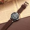 Soft Suede Genuine Leather Watch Strap 18mm 20mm 22mm for Samsung Watch6 5/4/3 Calfskin Bracelet Handmade Stitching Wristband