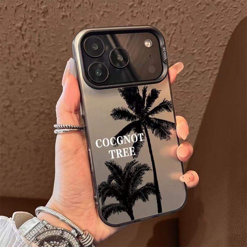 European & American Coconut Tree Case for iPhone 13/14/15 & 17/16 Promax