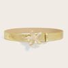 Elegant Heart Wing Buckle Belt for Lady Casual Wear Belt for Jeans Pants Eye Catching Waistband Fashion Accessories