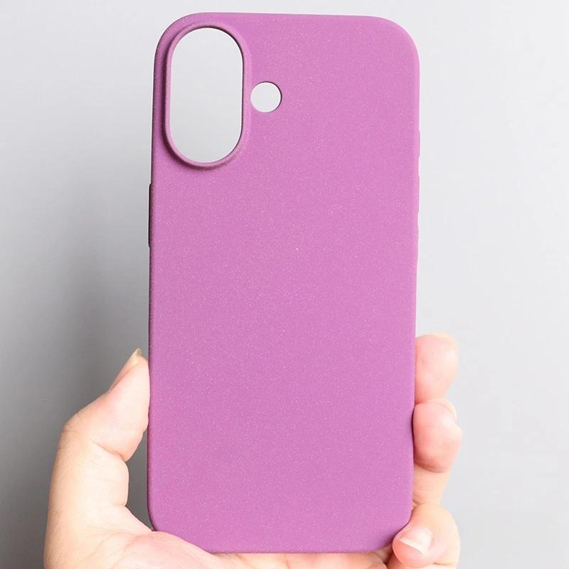 For IPhone 17 Pro Max Sandstone Soft TPU Phone Case For Iphone 17 Air 17Promax Ultra-Thin Matte Silicone Lens Protection Cover