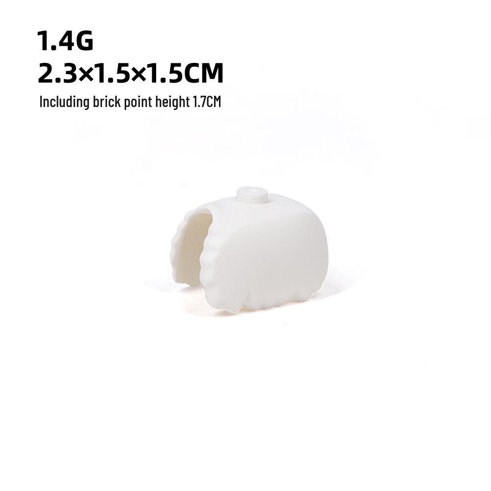 Animal Printed DIY Parts: Goat, Seagull, Penguin, Fish, Sheep - Compatible with MOC Building Block Toys