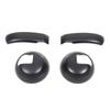 For Fiat 500 2010-2024 ABS Carbon Fiber Car Inside Handle Panel Frame Cover Trim Sticker Car  Accessories