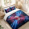 Bedding Set 1 Duvet Cover 2 Pillowcases AC Milan Print Bedroom Home Decoration