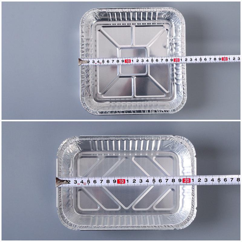 Aluminiumfolien-Back- und Grillblech-Set
