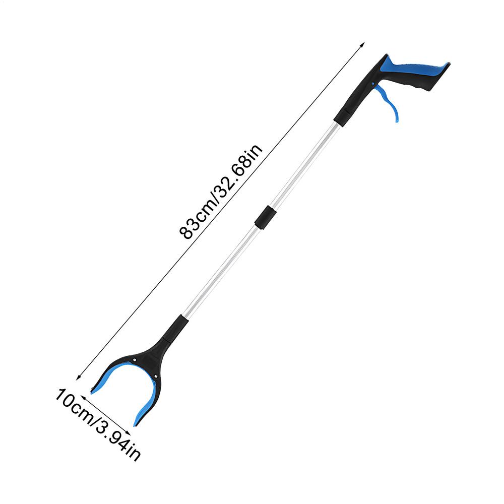 Grabber Reacher Tool For Seniors Foldable Pick Up Stick 33 Inch Gripper And Reaching Tool Heavy Duty Pick Up Stick For Seniors